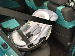 car seat.